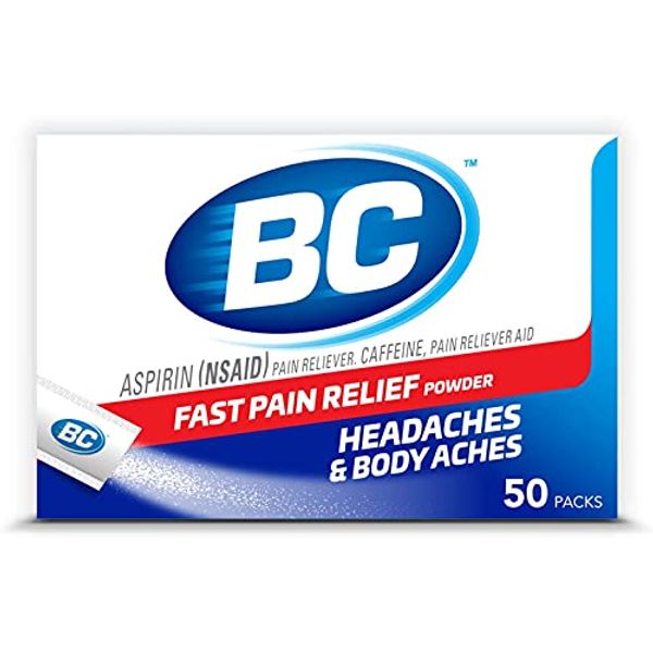 BC Pain Relief Powders, 50 Each (Pack of 2)