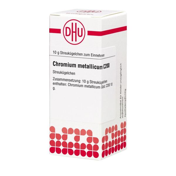 Chromium metallicum C200 DHU Globuli, 10 g GLO