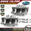 2Pcs Front Brake Caliper with Bracket for Chevy Silverado Suburban GMC Sierra