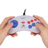 Estink Mini Handheld Game Console, Ergonomic Gaming Controller Gamepad White for, With Turbo Function, Comfortable Hand Feeling