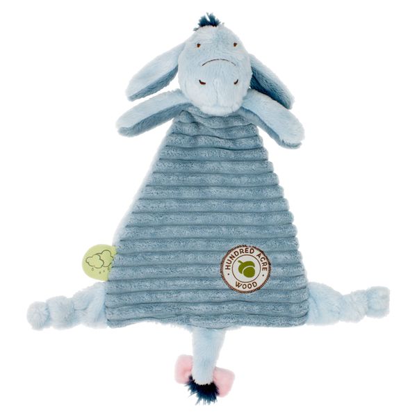 Eeyore Hundred Acre Woods Comforter Blanket - Baby Cuddly Toys - Comfort Blanket - Newborn Baby Gift for Boys and Girls - Baby Comforter Toys by Rainbow Designs