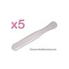 5 x Clear Plastic Spatula Applicator 11cm