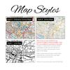 House warming gift for new home | New home map present