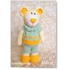 Knitting by Post Knitting Pattern - BearWick Boy Bear from
