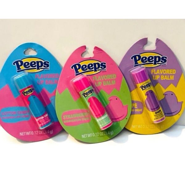 3~ Peeps Flavored Lip Balm