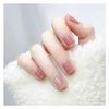Lwenjing Nail Tips, False Nails, 3D Nail Tips, Handmade Nail Tips, Wedding Nails, Cute, Short, Nail Tips, Popular, Japanese Style, Bride Nails, Glossy, False Nails, Pack of 24