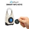 eGeeTouch NFC Cards + NFC Key Fobs for All eGeeTouch Smart Locks (Total 4pcs)