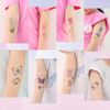 Wendergo 12 Sheets Butterfly Kids Tattoos, Temporary Butterfly Stickers, Glitter Tattoos for Girls Children Birthday Party Carnival Makeup Party Bag Fillers