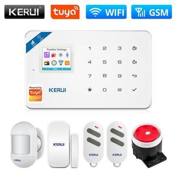 Wireless Smart Alarm System WIFI GSM Tuya Burglar Motion Sensor Home Security