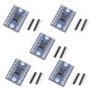 Hailege 5pcs TXS0108E High Speed Full Duplex 8-Way 8 Channel Level Conversion Module 8bit 8 CH Logic Level Bidirectional Converter Module