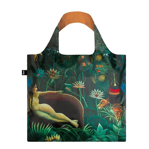 LOQI Museum Henri Rousseau's the Dream Reusable Shopping Bag, Multicolored