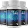 3 Bottles Memo Surge 60 Capsules x3 FOCUS & MEMORY SUPPORT - EXTRA STRENGTH