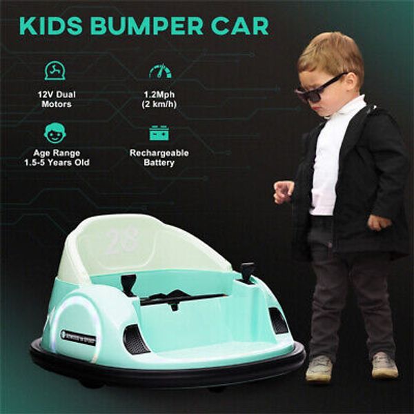 Remote Control Baby Bumper Car Fun Electric Ride On Toy for Kids