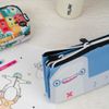 MILAN® Aliens Special Series 5 Compartments Pencil Case, Blue