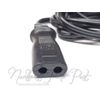 2-Pin Oval Power Cord for Technics Turntable Record Player Model SL-B350 SL-10 +