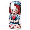 iPhone 13 Pro Max Raggedy Ann Making Valentine's Day Cards Case