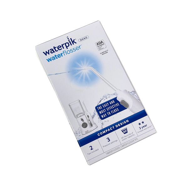 Waterpik Nano Compact Water Flosser, Protection for your oral health WP-310 NEW