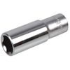 3/8"Deep Chrome Socket 15mm, AF Size - Metric 15mm, Drive Size - Imperial 3/8", 3/8" Deep Hex Drive Chrome Sockets, Socket Type Deep, Socket Style 6 Sided