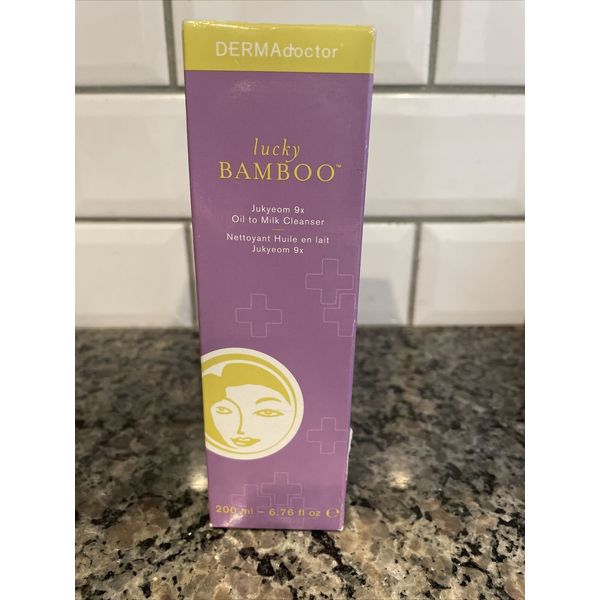 DERMAdoctor Lucky Bamboo Jukyeom 9x Oil to Milk Face Cleanser 6.76 oz.