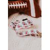 Ohio State Buckeye Helmet Paw Print Dog Collar (Medium)