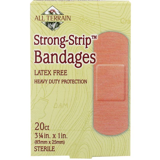 All Terrain Strong Strip Bandages 20 ct