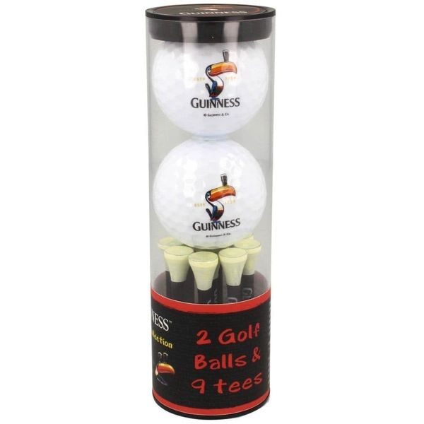 Guinness Toucan Golf Balls & Tees Golf Gift Set