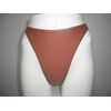 Long High Leg Half Back Men's Bikini (Solid) PLH (Cocoa Brown, LL)