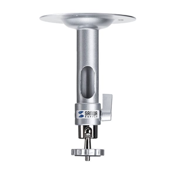 Sanwa Direct 200-BKT005 Security Camera Stand, Camera Mount, Wall Fixed, Ceiling Mount, Straight Length, 6.5 inches (16.4 cm)