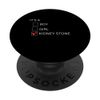 Kidney Stone Funny Checklist PopSockets Swappable PopGrip