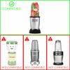 2 Pack Cross Blade Replacement Part Compatible with Magic Bullet MB1001 250W
