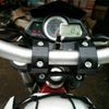 Motorcycle 7/8" 1-1/8" Handlebar Riser 22-28mm Rise Adapter Mount Bracket Clamp