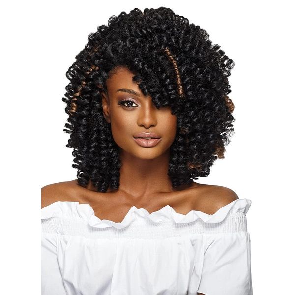 Outre X-Pression Curlette Braid – Medium 20" (#1 Jet Black)