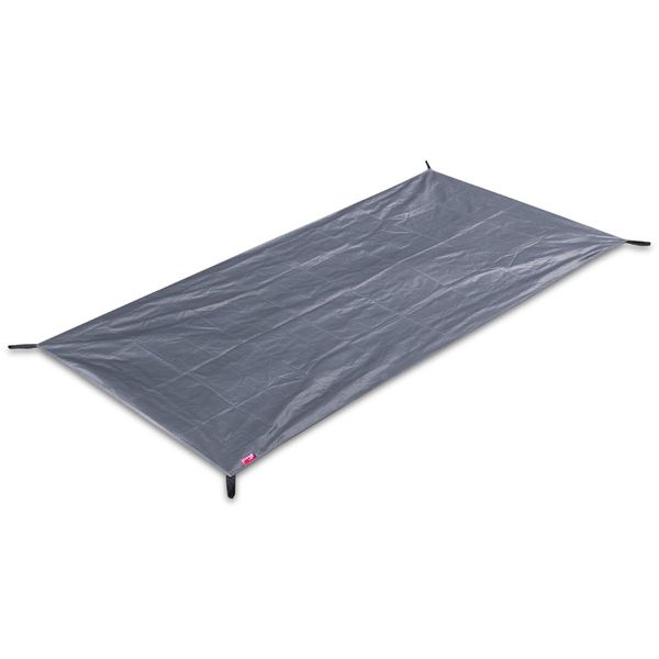 FIELDOOR Ground Sheet, 74.8 x 35.4 inches (190 x 90 cm), Water Repellent, Moisture, Dirt, Scratch-Resistant, PU Coating, Tent Mat, Lightweight, Compact, Rectangle, Outdoor Gear, Tent Accessory