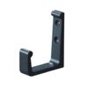 Polar Bear [A-38] Aluminum L-Shaped Hook, Small, N Black
