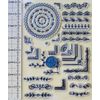 Borders Corners Ornate Clear Stamp- Planner Journal Craft Scrapbooking