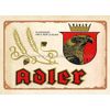 Adler beer metal tin sign hanging artwork prints