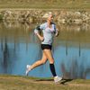 Zensah Calf/Shin Splint Compression Sleeve, Blue, Small/Medium (6045)