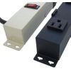 20" 6 Outlets Hardwired Power Strip, EPS-H02006NVG