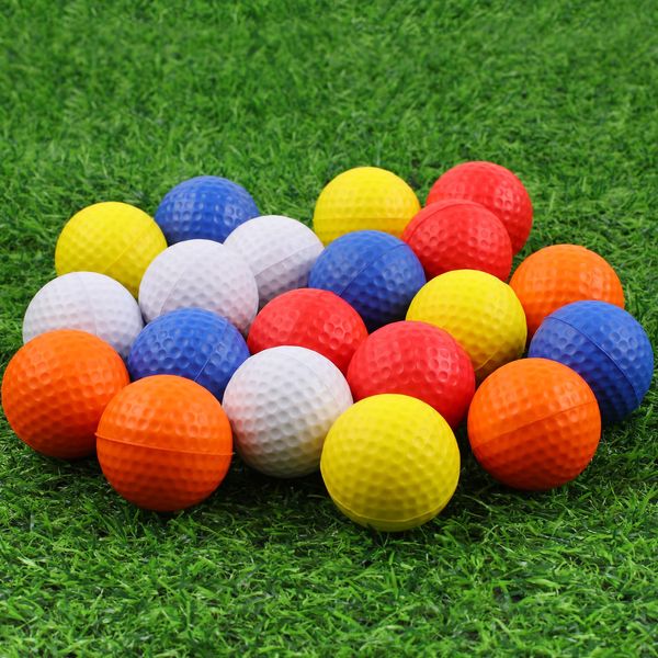 Guirnd 20 Pack Foam Golf Balls, 41mm Practice Golf Balls, Realistic Feel and Long Lasting Limited Fligh Practice Golf Balls for Backyard, Soft Golf Balls for Indoor or Outdoor