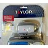 TAYLOR WIRELESS PROGRAMABLE THERMOMETER WITH WIRELESS REMOTE CONTROL  NEW SEALED