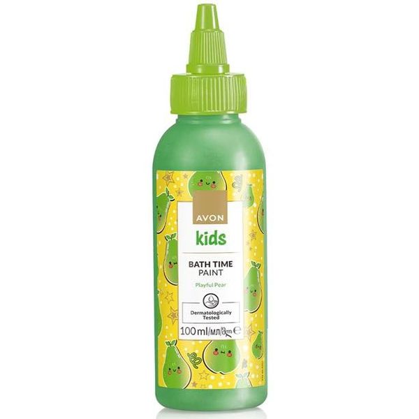 Avon Kids Playful Pear Green Bathtime Paint 100ml