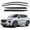 Safe Smoke Window Visor Sun Rain Vent Guard 4 Pcs Set Out Channel Visor Compatib