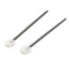 Valueline RJ11 10.0 m Telecom Cable - Black
