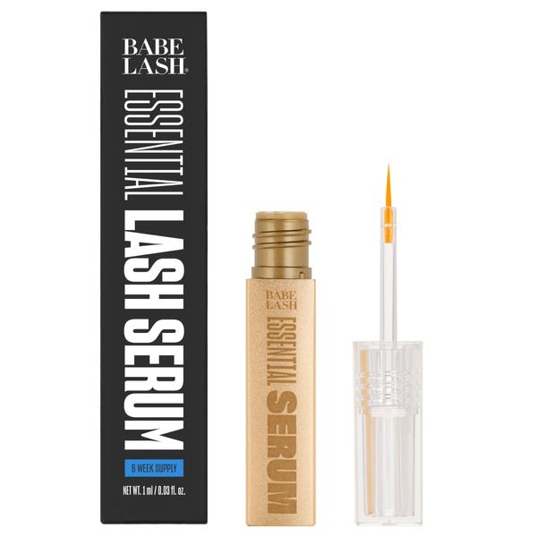 Babe Original Lash Serum - Fuller & Longer Looking Eyelashes, Lash Enhancing Serum, for Natural Lashes and Lash Extensions, 1mL, Starter Supply