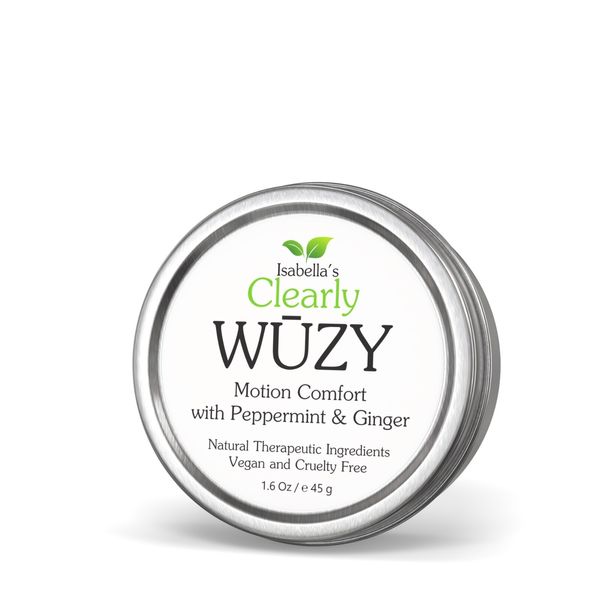WŪZY, Nausea and Dizziness Aromatherapy Rub with Ginger and Peppermint