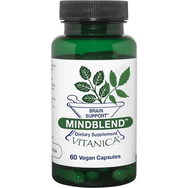 Mindblend, Brain Support, Vegan, 60 Capsules