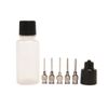 Soft Squeeze Art Craft Applicator Dispensing Syringe Bottles for Jagua Ink Glue, Henna, Paste, Paint