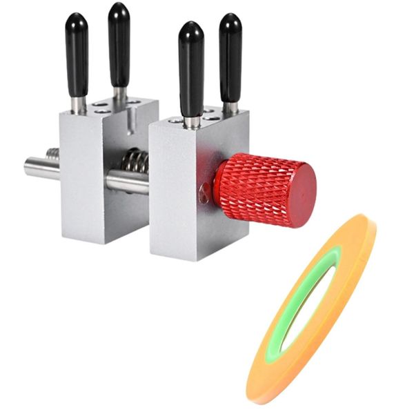 Archnote Tabletop Vice, Plastic Model, Tool, Mini Vice, Gunpla, Compatible with Masking Tape, 0.1 inch (3 mm) Set