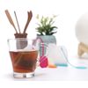 6 Pack Silicone Tea Infuser, Reusable Tea Bags Tea Strainer Filter Tea Steeper Tea Diffuser Tea Holder for Loose Leaf Tea with Spoon