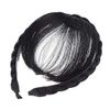 Frcolor Bangs Wig with Braid Wig, Airy Bangs, Air Sensation, Headband, Hair Band, Hair Accessory, Part Wig (Black)